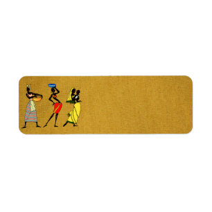 Women of Africa Return Address Label