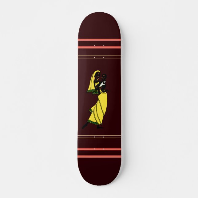 Women of Africa Skateboard (Front)