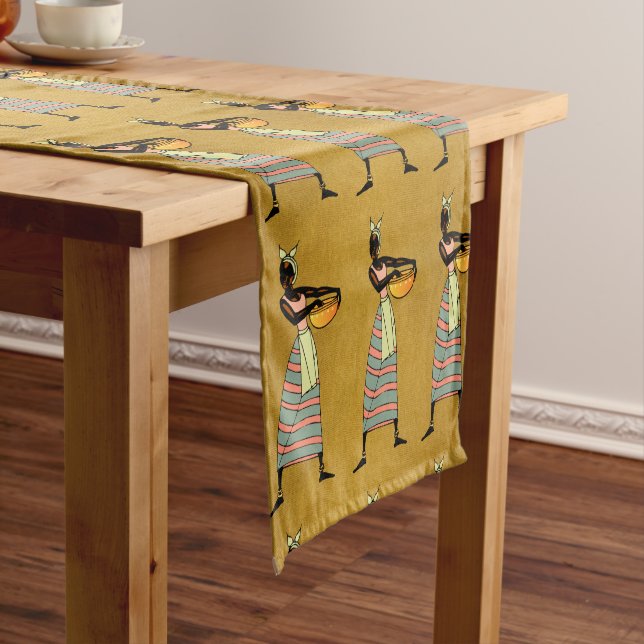 Women of Africa Table Runner (In Situ)