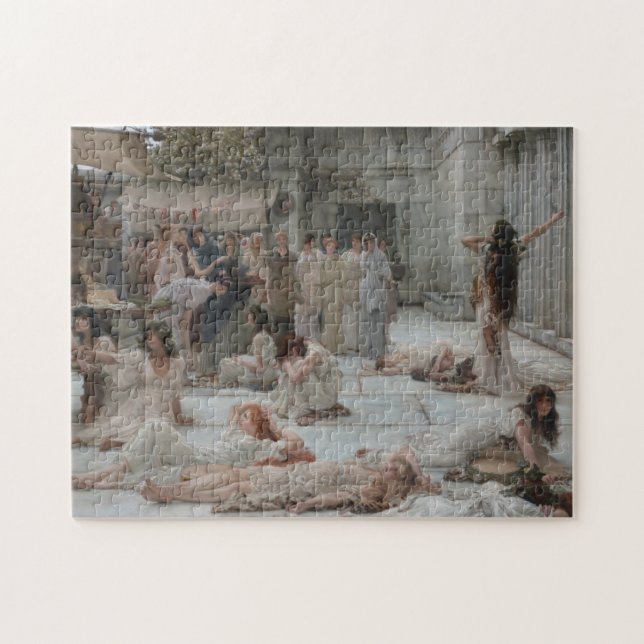 Women of Amphissa (by Sir Lawrence Alma-Tadema) Jigsaw Puzzle (Horizontal)