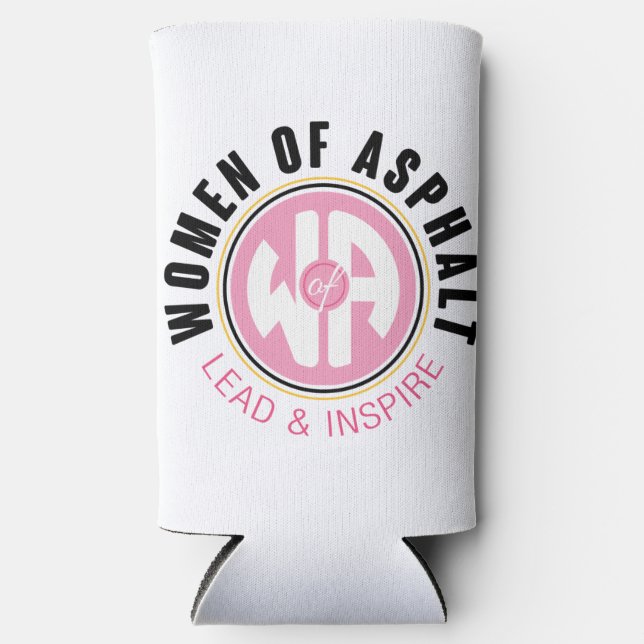Women of Asphalt Can Cooler (Front)