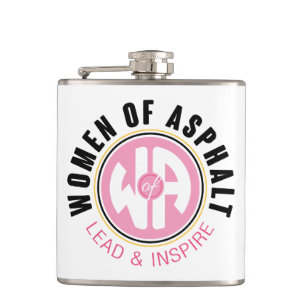 Women of Asphalt Flask