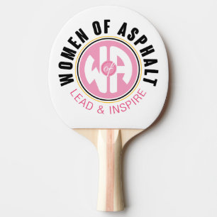 Women of Asphalt Ping Pong Paddle