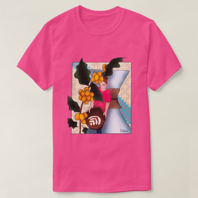 Women of coffee 1 T-Shirt (Design Front)