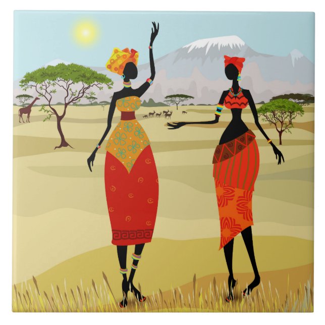 Women of Kenya animation Tile (Front)