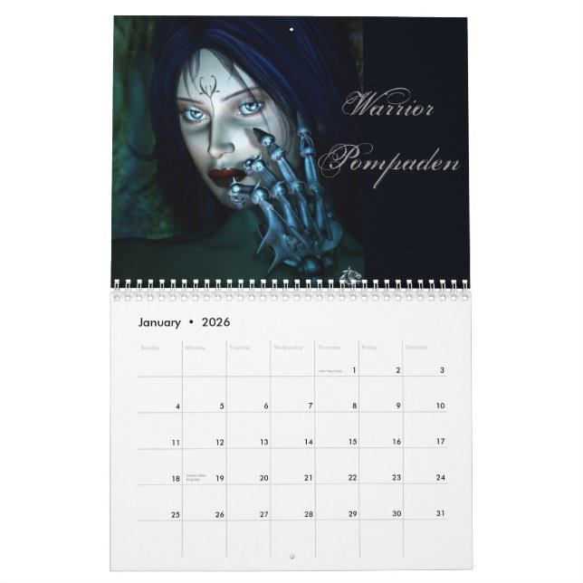 Women of Power Calendar (Jan 2026)