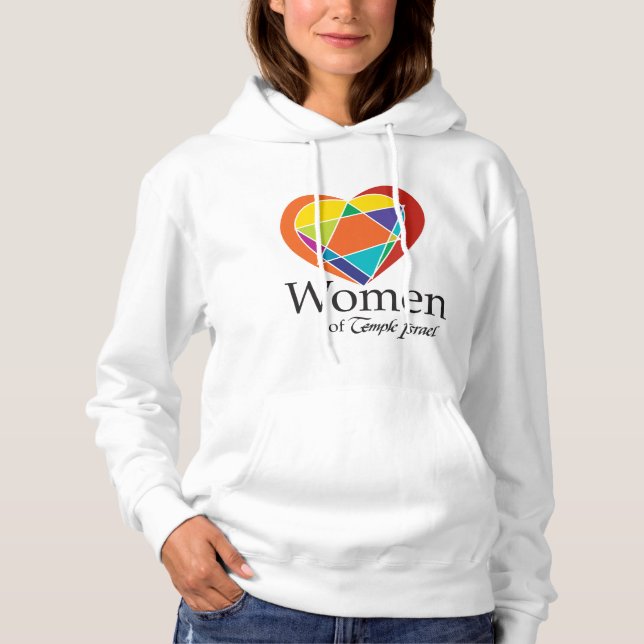Women of Temple Israel Sweat Shirt Hoodie (Front)