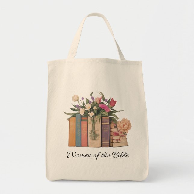 Women Of The Bible book Tote Bag (Front)