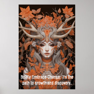Women of the woods: Embrace Change Poster