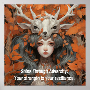 Women of the Woods: Lady of the Leaves Strenght Poster