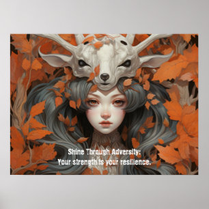 Women of the Woods: Lady of the Leaves Strenght Poster