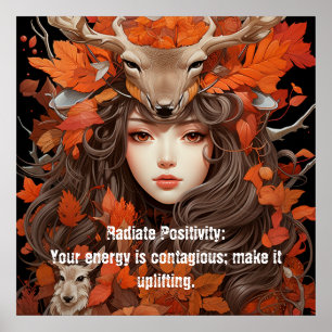 Women of the woods: Uplifting Energy Poster