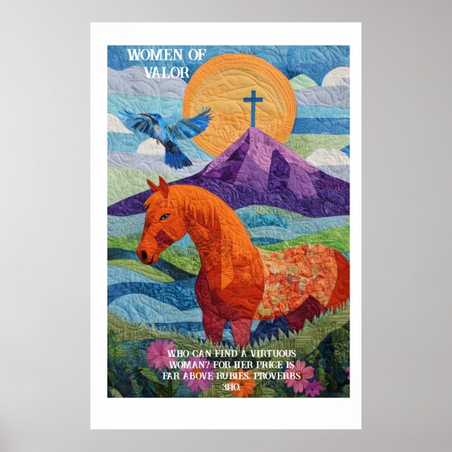 Women of Valor Quilt, Poster (Front)