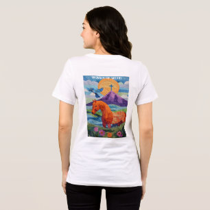 Women of Valor Quilt T-Shirt Tri-Blend Shirt
