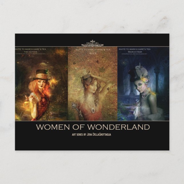 Women of Wonderland Postcard (Front)