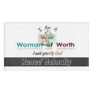 Women of Worth Name Badge
