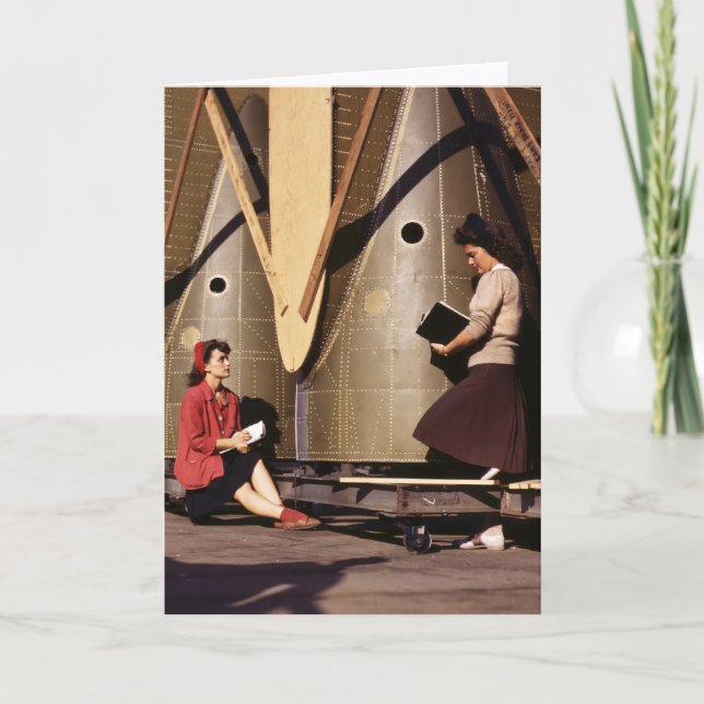 Women of WWII, 1940s Card (Front)