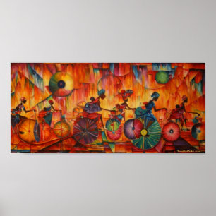 Women On Wheels - Canvas Print