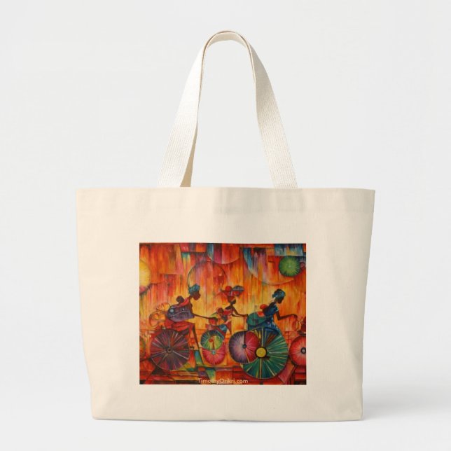 Women On Wheels Tote Bag (Front)