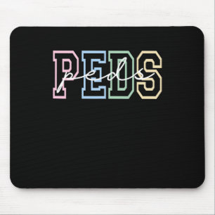 Women Peds Clic Nurse Paediatrics Professionals Nu Mouse Mat