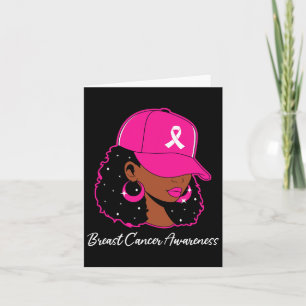 Women Pink Breast Cancer Awareness Warrior Women G Card