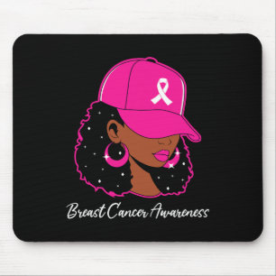Women Pink Breast Cancer Awareness Warrior Women G Mouse Mat