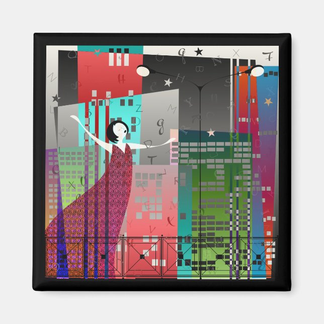 Women Poetry Magnet (Front)