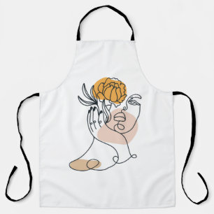 Women portrait apron
