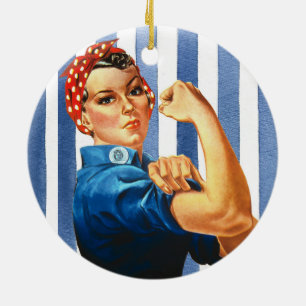 Women Power Ceramic Tree Decoration