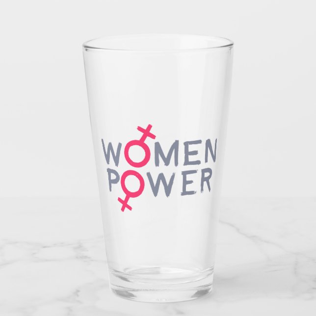Women Power Glass (Front)