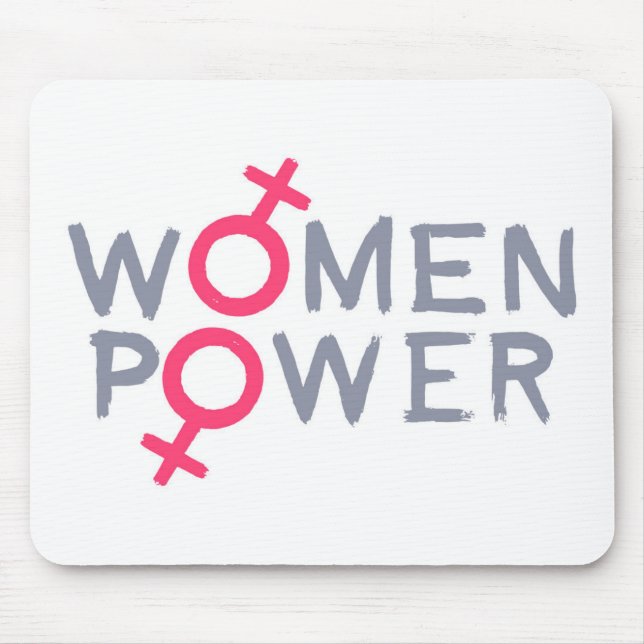 Women Power Mouse Mat (Front)