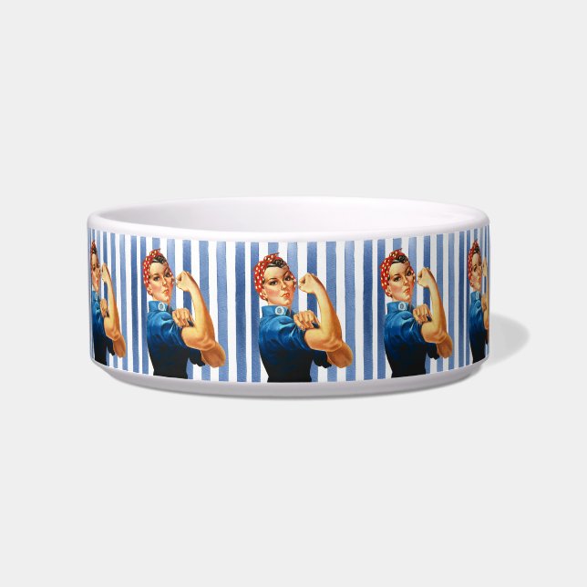 Women Power Pet Bowl (Front)