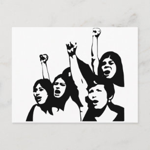 Women Power Postcard