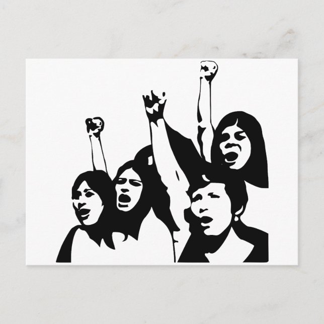 Women Power Postcard (Front)