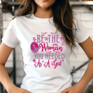 Women Power Quotes Women Empowerment Women Face T-Shirt
