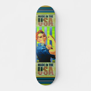 Women Power Skateboard
