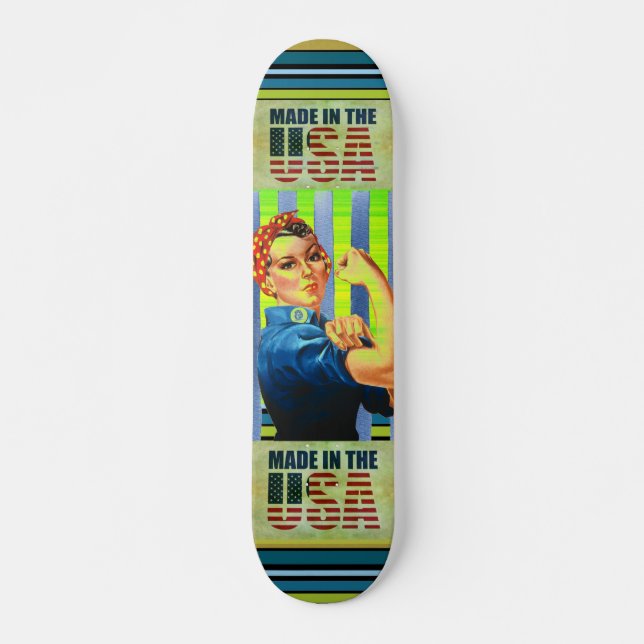 Women Power Skateboard (Front)