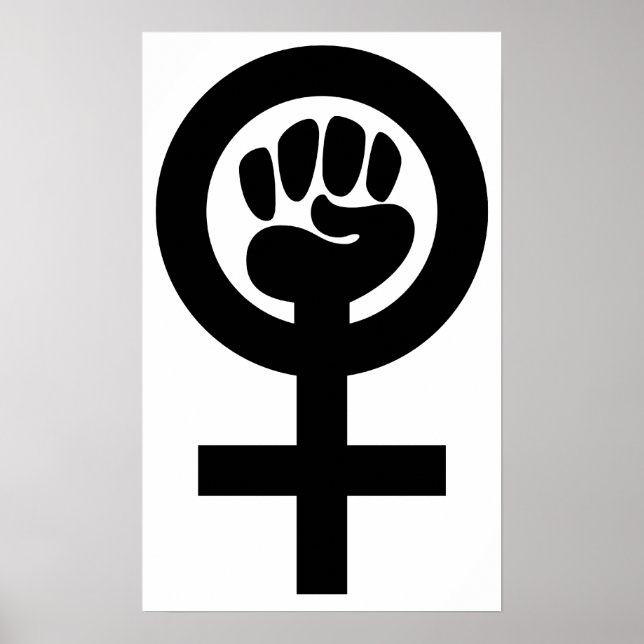 Women Power Symbol Poster (Front)