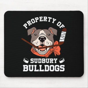 Women Property Of Sudbury Bulldog Fun Mouse Mat