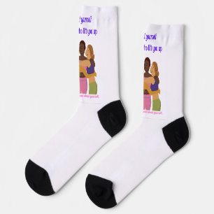 WOMEN QUOTE SOCKS