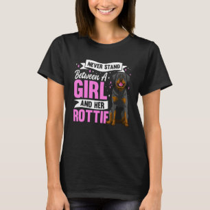 Women Rottweiler Dog Apparel Rottie Owner T-Shirt