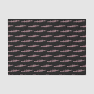 Women Rowing Rowers Crew Team Water Sports Pink Ti Tissue Paper