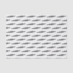 Women Rowing Rowers Crew Team Water Sports Tissue Paper