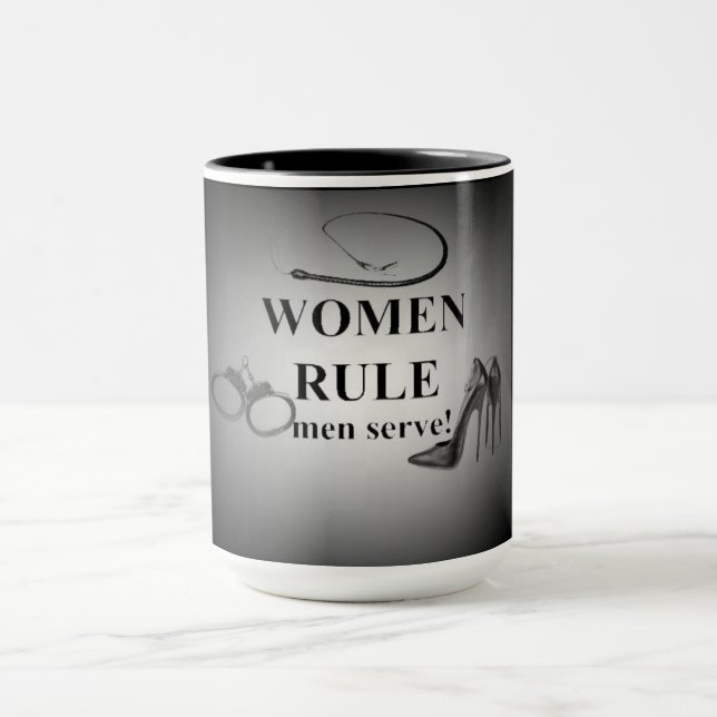 WOMEN RULE  MUG (Center)