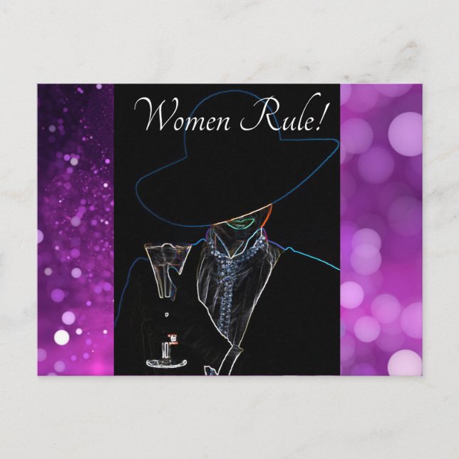 Women Rule Postcard (Front)