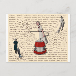 Women Rule the World Postcard