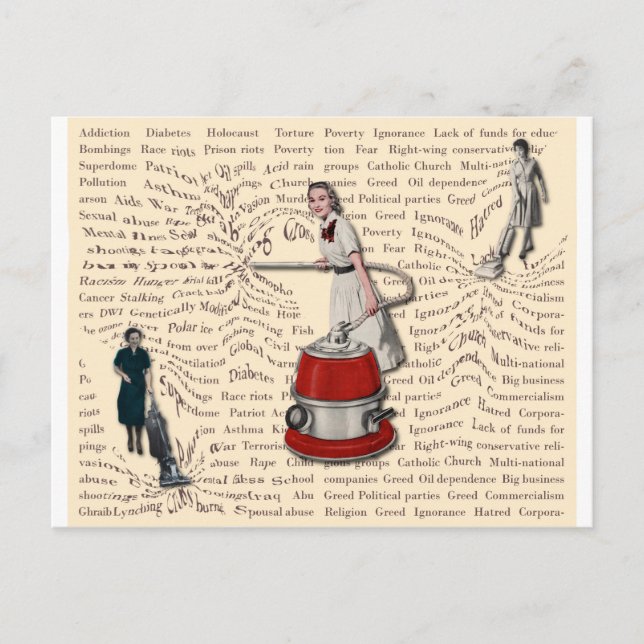 Women Rule the World Postcard (Front)