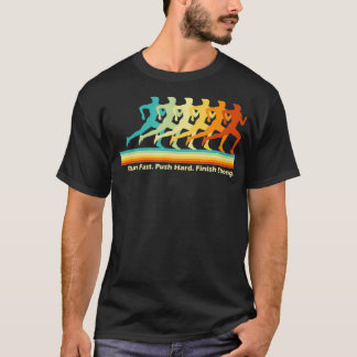 Women Running Track & Field Runner Motivational Tr T-Shirt