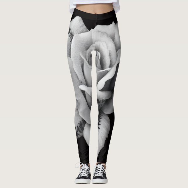  Women’s All-Over-Print Leggings (Front)