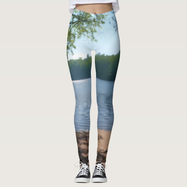 Women’s All-Over-Print Leggings (Front)